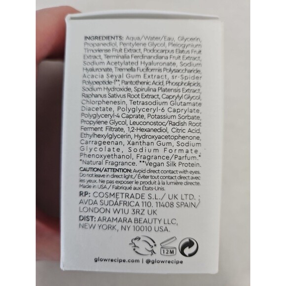 Glow Recipe Plum Plump Hyaluronic Face Serum 1oz New In Box - Picture 7 of 8